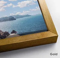 Canvas Gold Frame